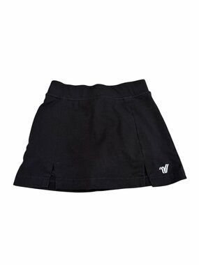 Varsity Spirit Girls Double-Up Stretch Skirt | Black | Size YM